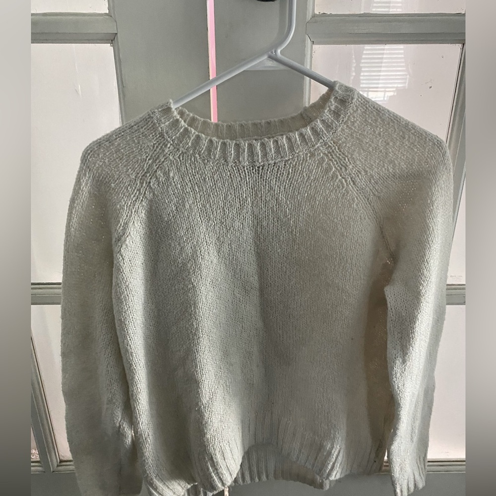White Old Navy sweater. (XS)